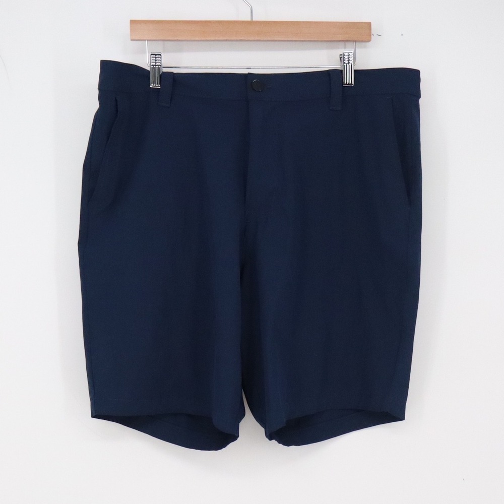 Banana Republic Shorts Mens 40 Performance Navy Blue Stretch Excellent
